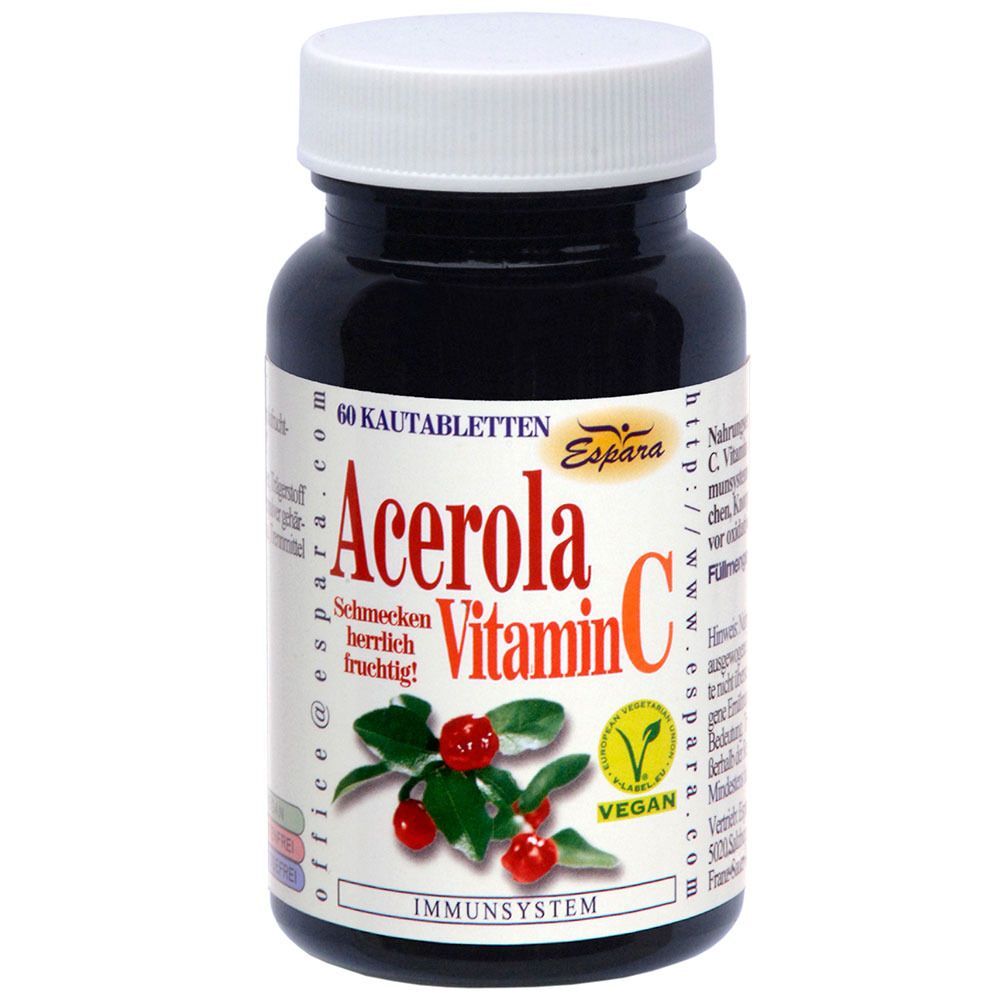 Espara Acerola Vitamin C 60 St Kautabletten