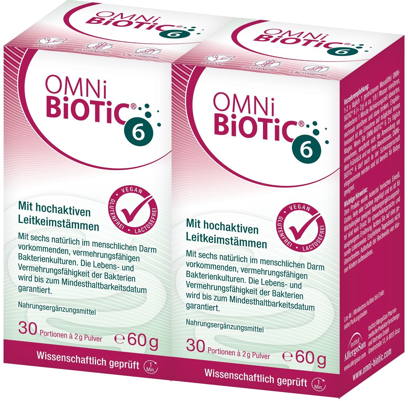 OMNi BiOTiC® OMNi-BiOTiC®6 2x60 g Pulver