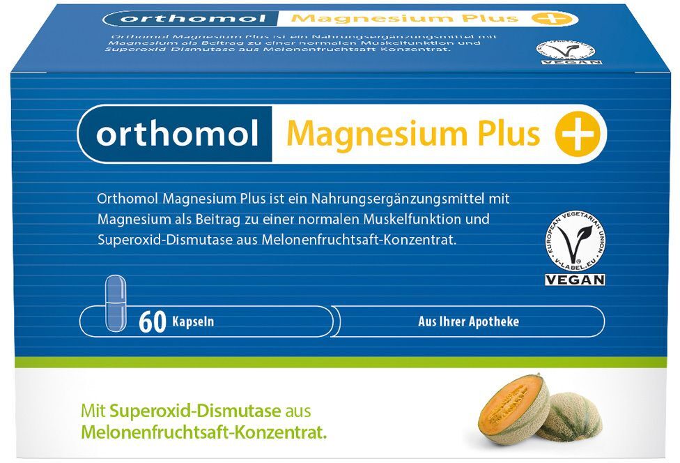 Orthomol Magnesium Plus Kapseln 60 St Tagesportionen