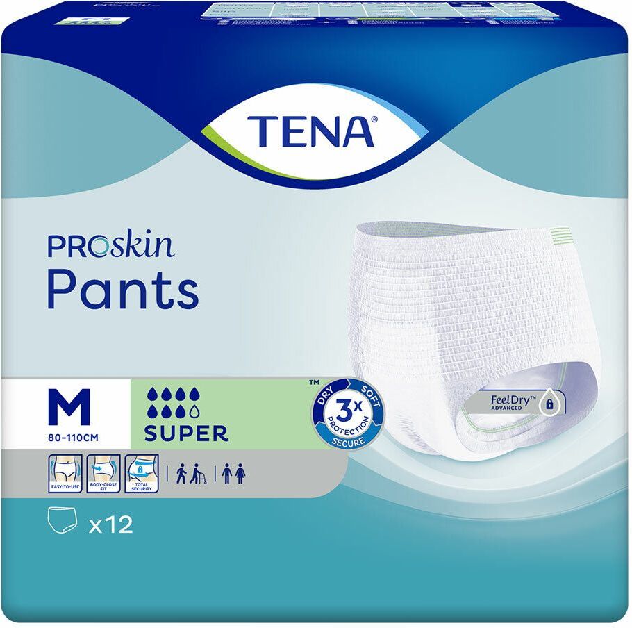 Tena® Tena pants Super Gr. M 12 St Einlagen