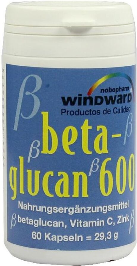 nobopharm Pharmahandel Beta Glucan 600 Kapseln Immunsystem stärken