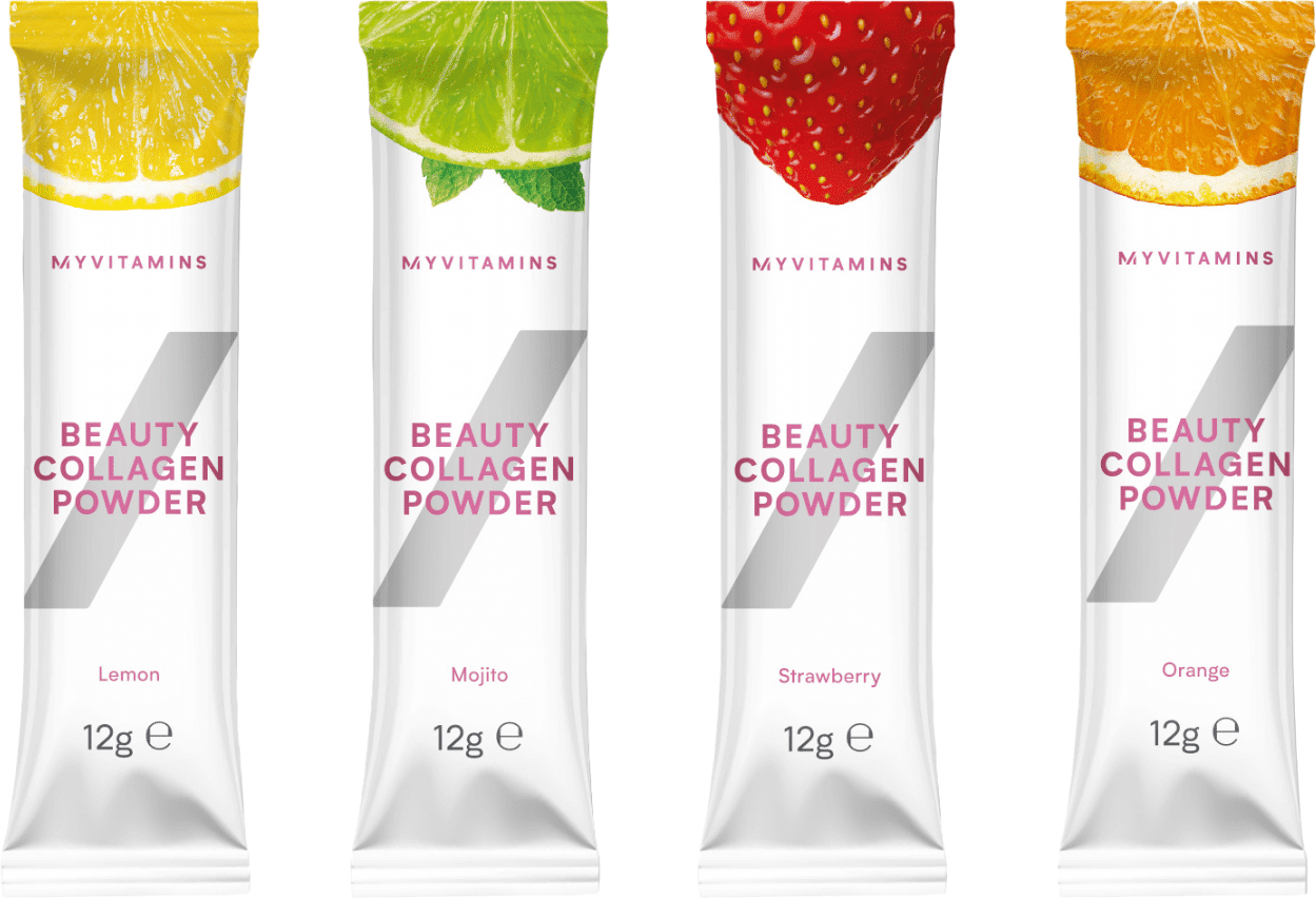 Myvitamins Beauty Kollagen Stick Packs - 12g - Erdbeere