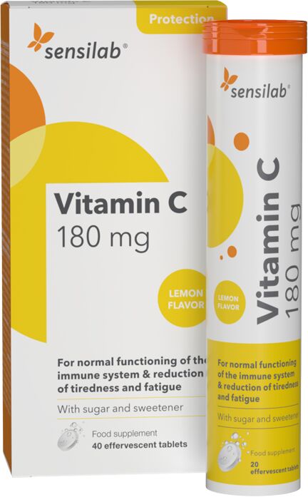 Sensilab Vitamin C 180 mg Brausetabletten