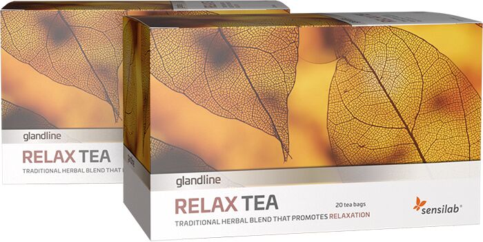 Sensilab Relax Tea   1+1 GRATIS   Beruhigungstee zum Entspannen und Wohlfühlen   2x 20 Teebeutel   Sensilab