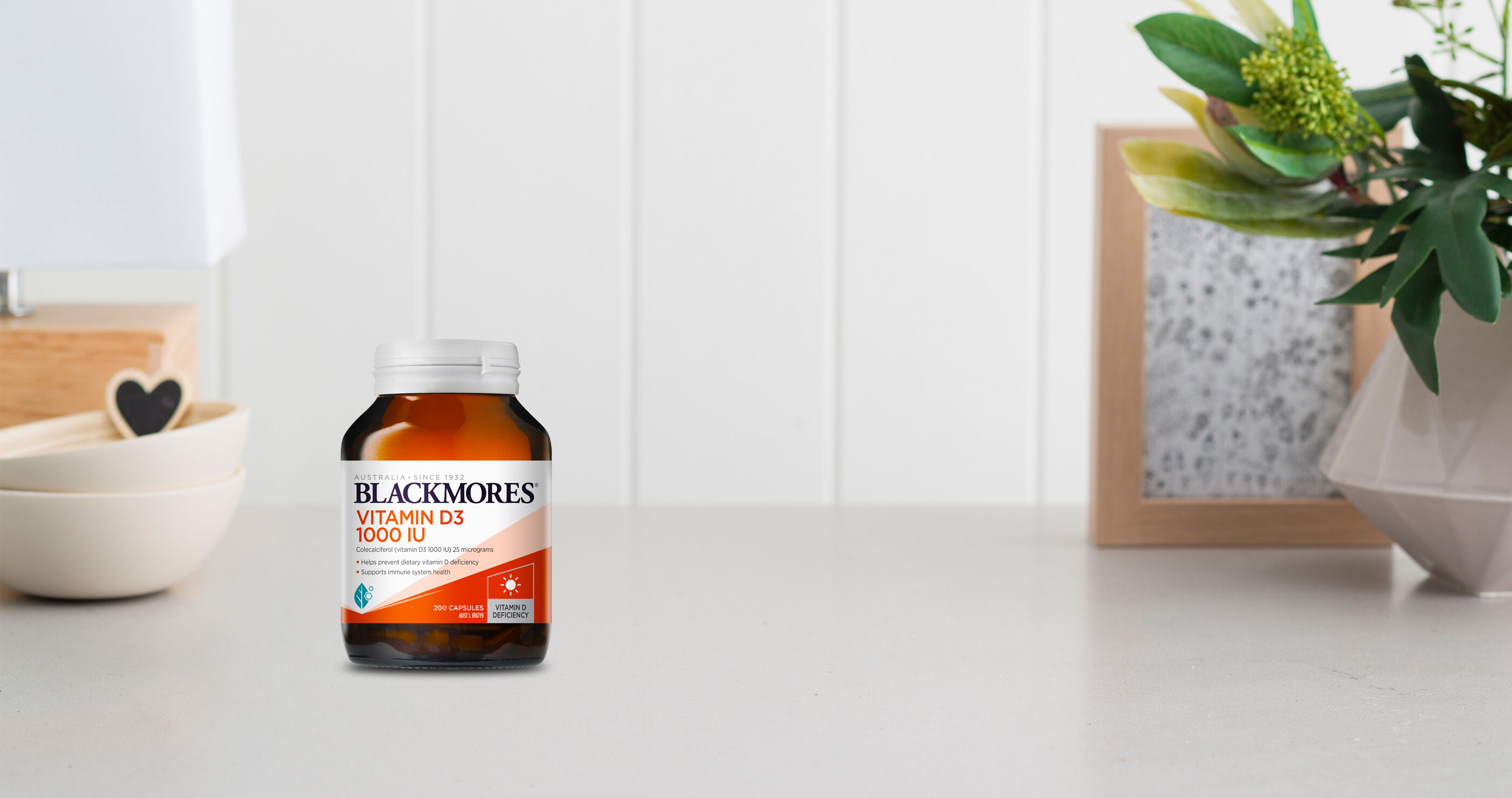 Blackmores Vitamin D3 60 pack capsules