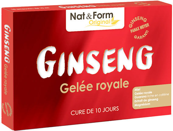 Nat & Form Original Ginseng Gelée Royale 30 ampoules