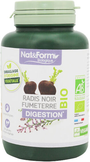 Nat & Form Bio Radis Noir Fumeterre 200 gélules