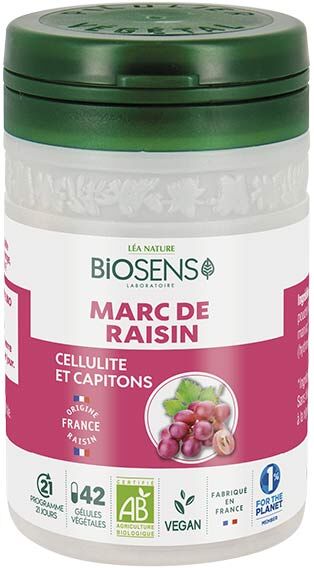 Biosens Marc de Raisin Bio 42 gélules végétales