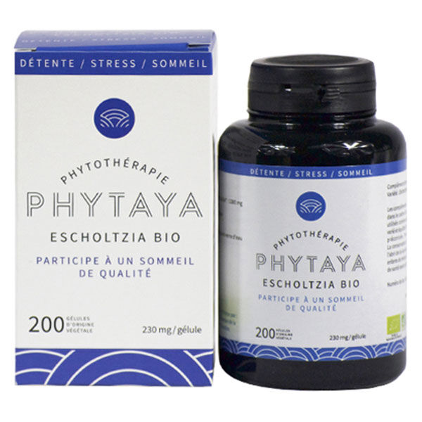 Phytaya Sommeil Escholtzia Bio 200 gélules