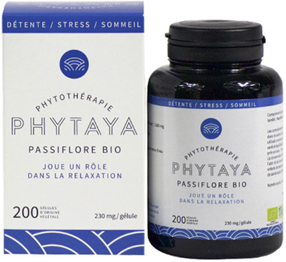 Phytaya Sommeil Passiflore Bio 200 gélules