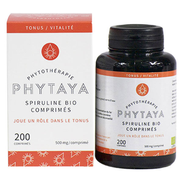 Phytaya Vitalité Spiruline Bio 200 comprimés
