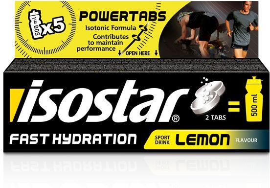 Isostar PowerTabs Hydratation Rapide Citron 10 comprimés