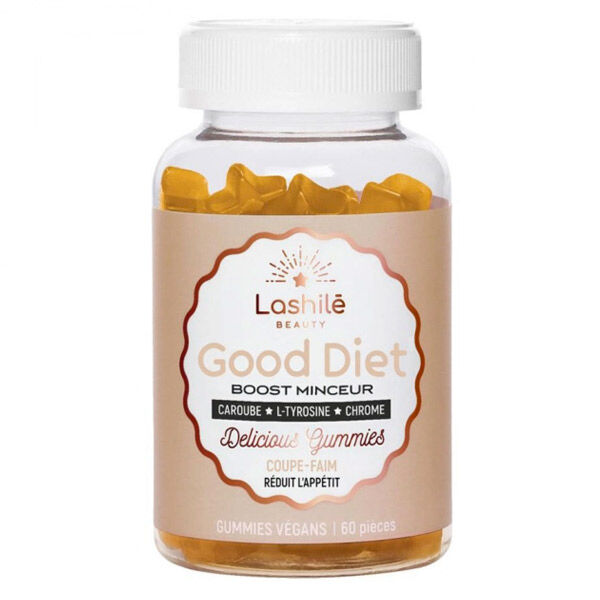 Lashilé Beauty Good Diet Boost Minceur Coupe-Faim Anti-Fringales 60 gummies vegans