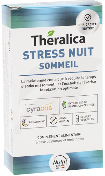 Théragreen Theragreen Theralica Stress Nuit Sommeil 30 gélules