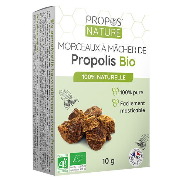 Propos'Nature Propos' Nature Apithérapie Propolis Pure à Mâcher Bio 10g