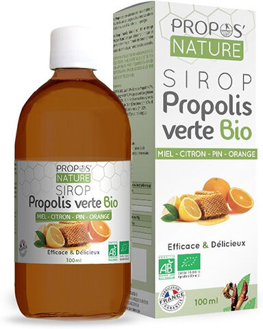 Propos'Nature Propos' Nature Apithérapie Sirop Propolis Verte Bio 100ml