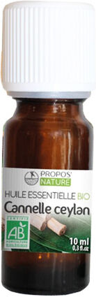 Propos'Nature Propos' Nature Aroma-Phytothérapie Huile Essentielle Cannelle de Ceylan Bio 10ml