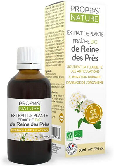 Propos'Nature Propos' Nature Extrait de Plante Fraîche de Reine des Prés Bio 50ml