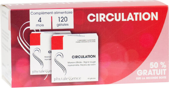 Phytalessence Circulation Lot de 2 x 60 gélules