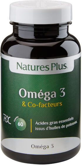 Natures Plus Nature's Plus Oméga 3 & Co-Facteurs 60 capsules