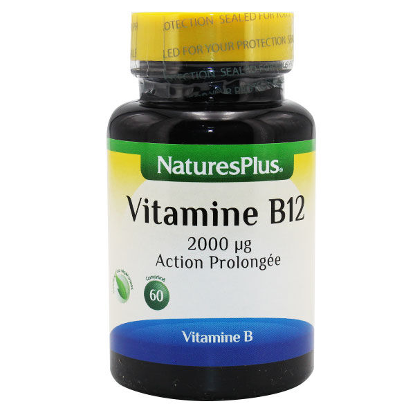 Natures Plus Nature's Plus Vitamine B12 60 comprimés