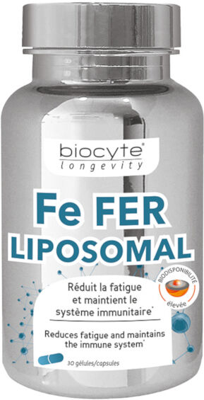 Biocyte Fer 30 gélules