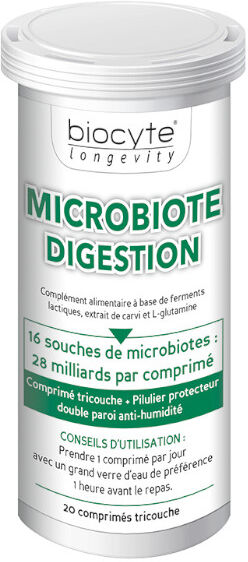 Biocyte Microbiote Digestion 20 comprimés