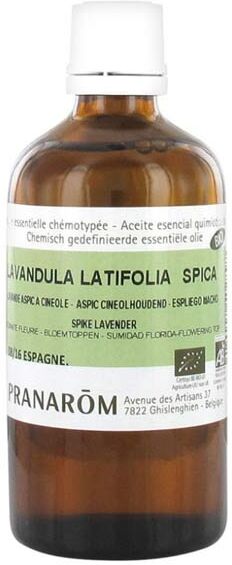 Pranarom Huile Essentielle Lavande Aspic Bio 100ml