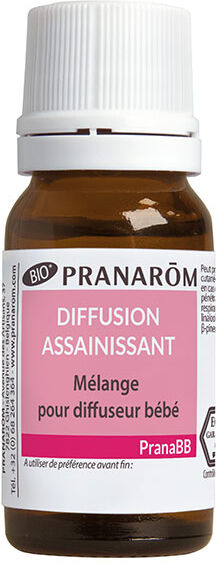 Pranarom PranaBb Mélange Pour Diffusion Assainissant Bio 10ml