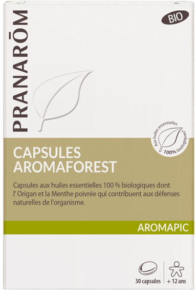 Pranarom Aromapic Aromaforest Bio 30 capsules