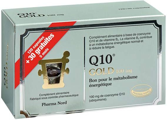 Pharma Nord Q10 Gold 100mg 120 capsules + 30 Offertes