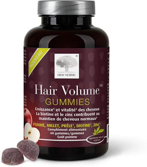 New Nordic Gummies Hair Volume 60 gommes