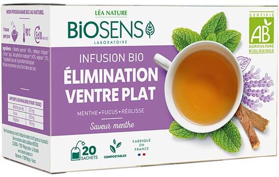 Biosens Infusion Elimination Ventre Plat Bio 30g