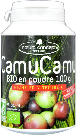 Naturo Concept Plantes d'Amazonie Poudre de Camu Camu Bio 100g