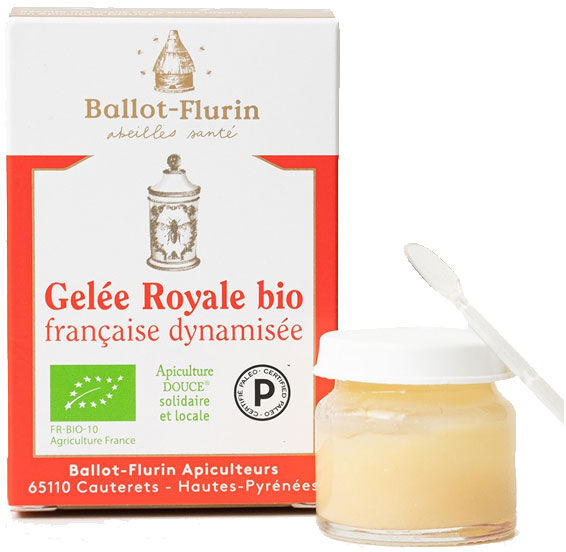 Ballot-Flurin Santé Gelée Royale Française Dynamisée Bio 10g