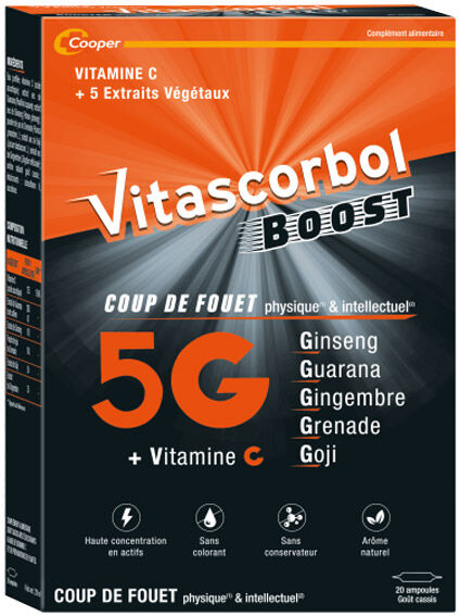 Vitascorbol Boost 5G 20 ampoules