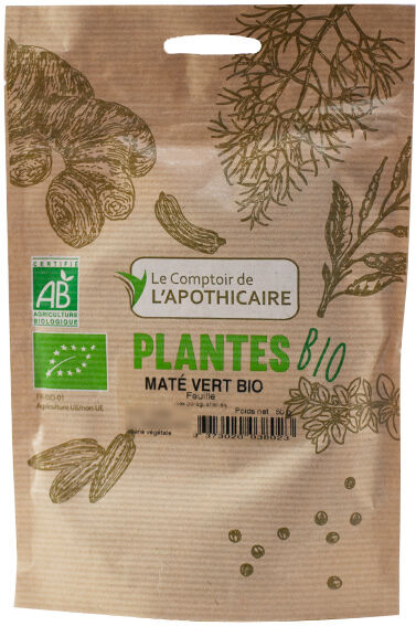 Le Comptoir de l'Apothicaire Maté Vert Bio 50g