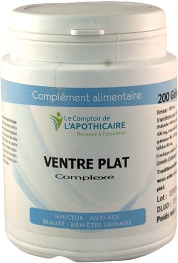 Le Comptoir de l'Apothicaire - Complexe Ventre Plat 200 gélules gélatine