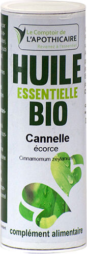 Le Comptoir de l'Apothicaire Huile Essentielle Cannelle Ecorce Bio 5ml