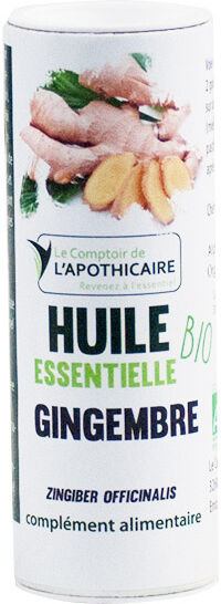 Le Comptoir de l'Apothicaire Comptoir de l'Apothicaire Huile Essentielle Gingembre Bio 5ml