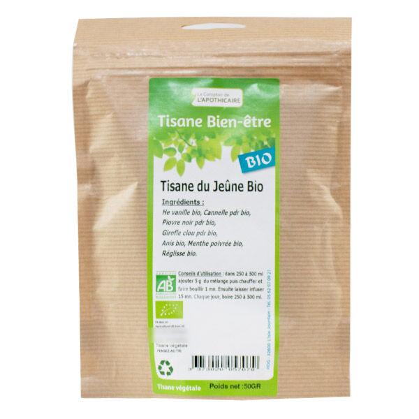 Le Comptoir de l'Apothicaire Comptoir de l'Apothicaire Tisane du Jeûne Bio 50g