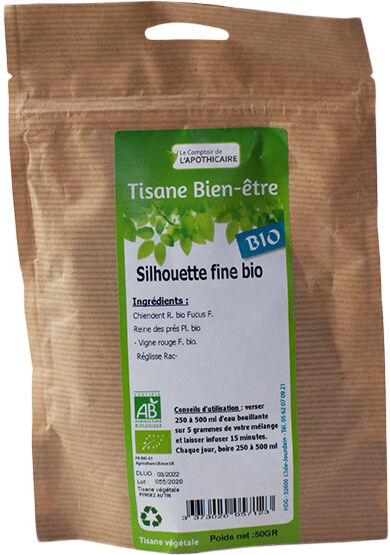 Le Comptoir de l'Apothicaire Comptoir de l'Apothicaire Tisane Silhouette Fine Bio 50g