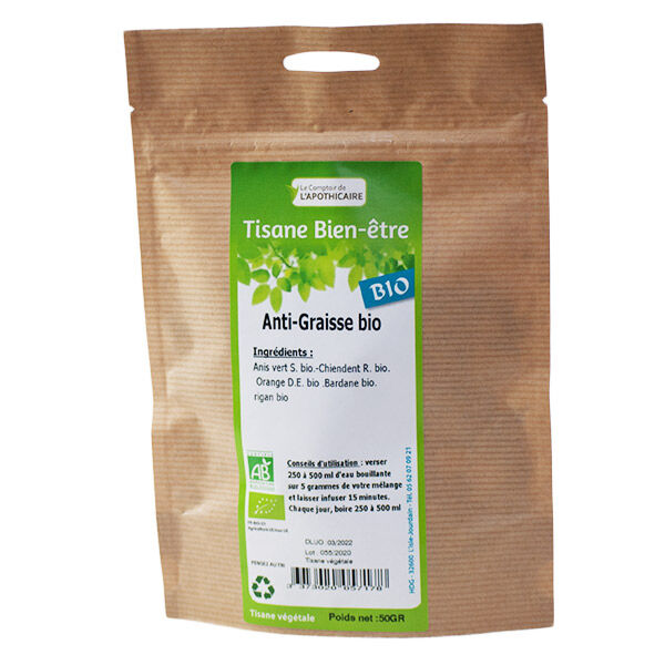 Le Comptoir de l'Apothicaire Comptoir de l'Apothicaire Tisane Anti-Graisse Bio 50g