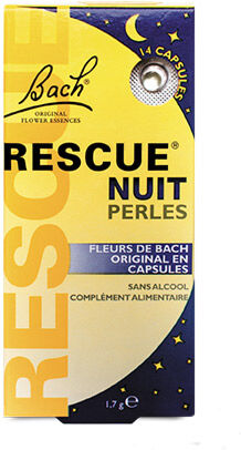 Rescue Nuit Perles 14 capsules