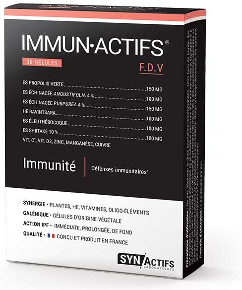 Synactifs Immunactifs Défenses Immunitaires 30 gélules