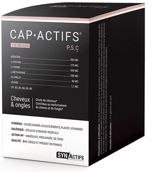 Synactifs Capactifs Cheveux 120 gélules