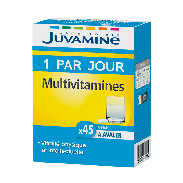 Juvamine 1 Par Jour Multivitamines 45 gélules