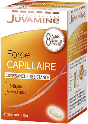 Juvamine Force Capillaire Croissance et Résistance 30 comprimés