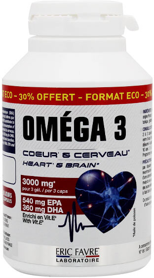 Eric Favre Oméga 3 120 capsules