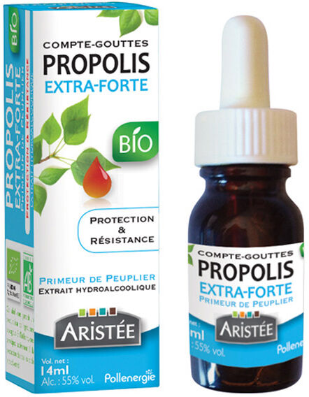 Aristée Propolis Peuplier Bio Extra Forte Compte Gouttes 14ml